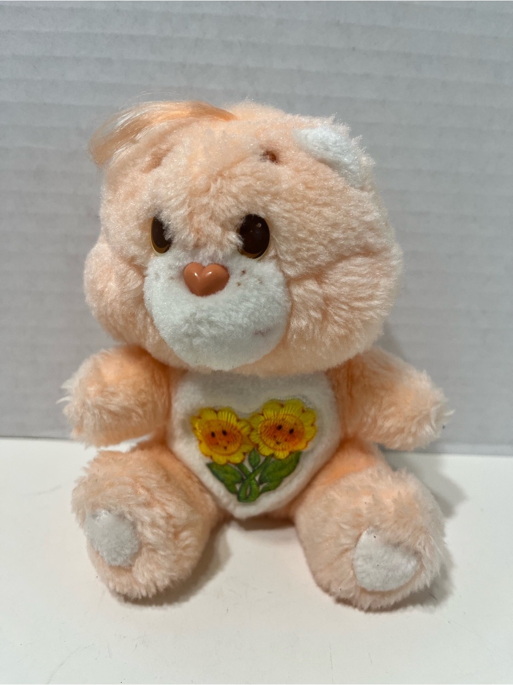 CARE BEARS 6” friend bear vintage 80’s toy plush stuffed animal doll